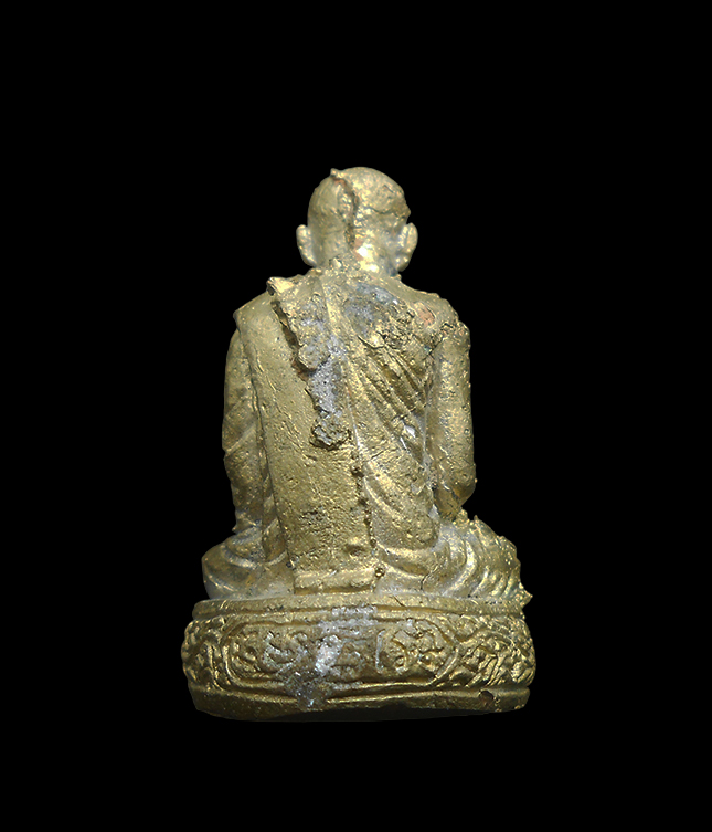 2.jpg - รูปหล่อโบราณเบ้าดินไทย หลวงพ่อผอง ธัมฺมธีโร(พระครู ธีรพัชโรภาส) วัดพรหมยาม ต.สามแยก อ. วิเชียรบุรี จ. เพชรบูรณ์ รุ่นบูรพาจารย์ ๕๕ ปี2555 เนื้อทองผสม ท [..] | https://kamulet.in.th