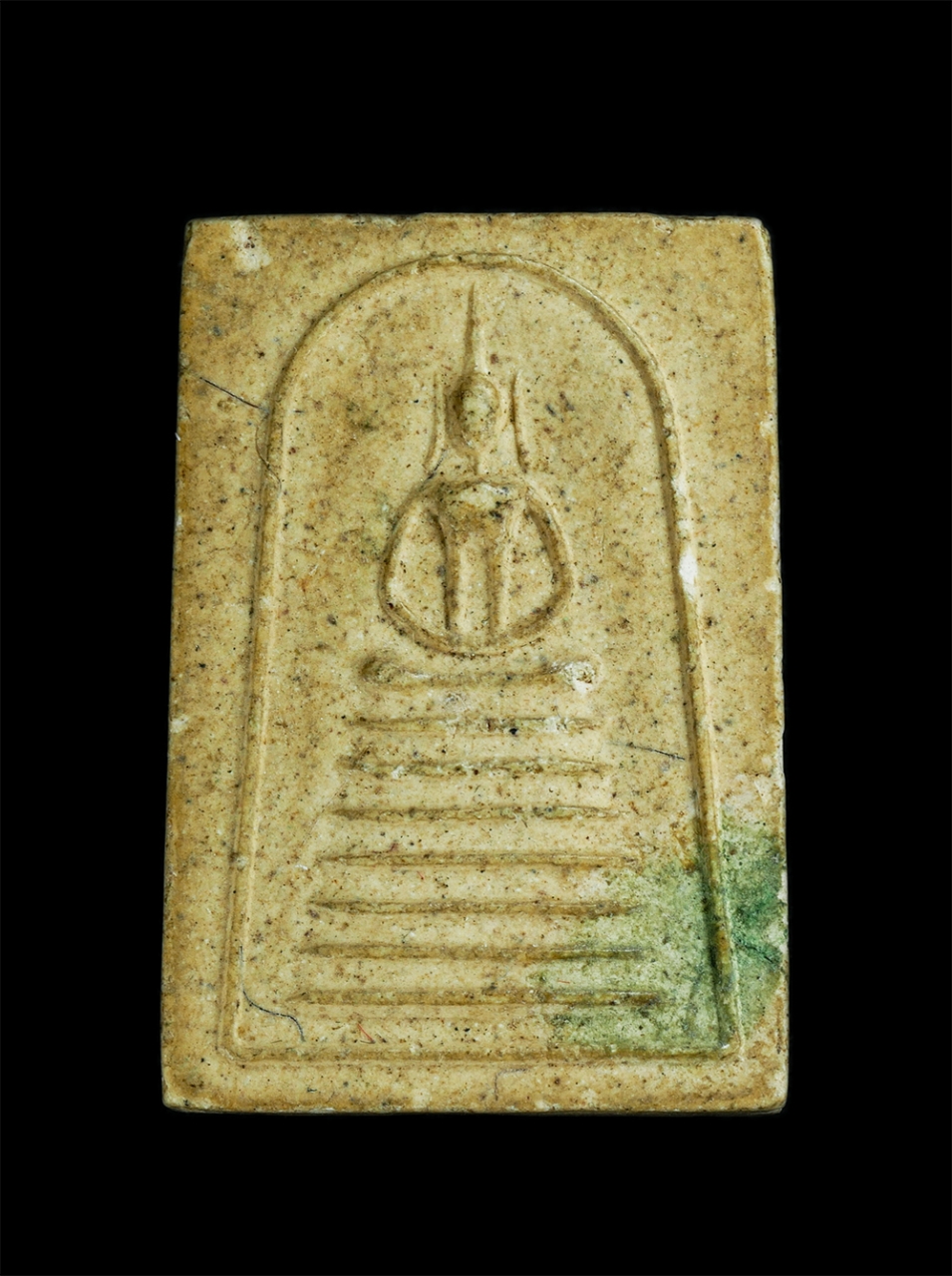 1.jpg - พระสมเด็จหลวงพ่อเมี้ยน วัดราษฎร์บํารุง อ.บางปลาม้า จ.สุพรรณบุรี รุ่นโยมแม่ ปี2535 เนื้อผงพุทธคุร ผงว่าน โรยเกศาหลายเส้น มีรายติดจีวร พระเก่าสวย มวลสาร [..] | https://kamulet.in.th