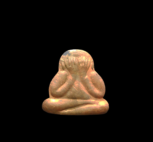 1.jpg - พระปิดตาแซยิด หลังรูปเหมือน หลวงปู่ม่น ธัมมจิณโณ(พระครูสุจิณธรรมวิมล) วัดเนินตามาก ต.โคกเพลาะ อ.พนัสนิคม จ.ชลบุรี ปี2535 เนื้อทองแดง ตอกโค๊ต ๙ พระเก่า [..] | https://kamulet.in.th