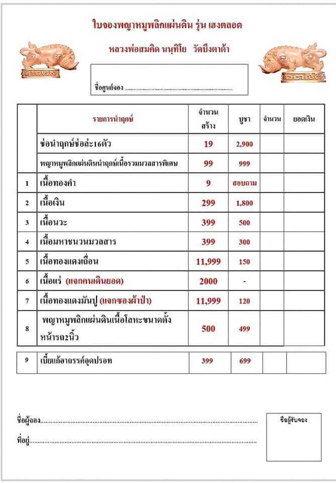 4.jpg - รูปหล่อพญาหมูพลิกแผ่นดิน รุ่นเฮงตลอด เนื้อทองแดงเถื่อน ปี2561 หลวงพ่อสมคิด นันทิโย วัดบึงตาต้า อ.ปลวกแดง จ.ระยอง เพชรแท้บูรพา เจ้าตำหรับ หมูทองแดง นาร [..] | https://kamulet.in.th