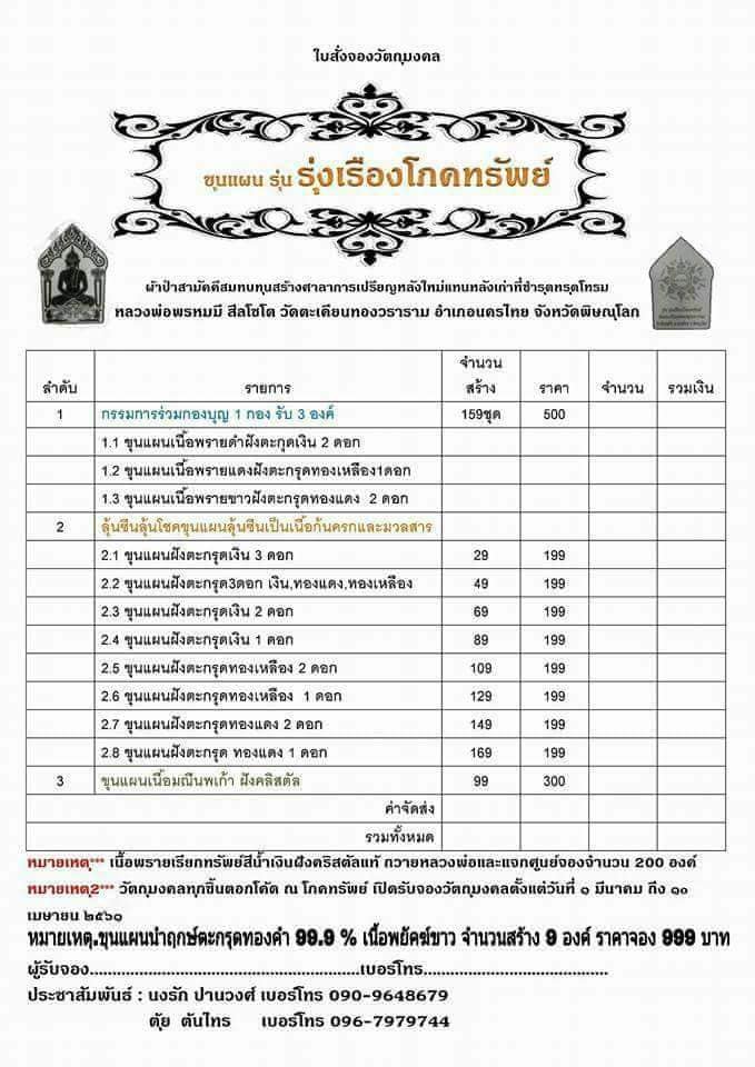 4.jpg - พระขุนแผน รุ่งเรืองโภคทรัพย์ หลวงพ่อพรหมมี สีลโชโต วัดตะเคียนทองพุทธาราม ต.หัวยแก้ว อ.นครไทย จ.พิษณุโลก ปี2561 เนื้อก้นครกรวมมวลสาร ฝังตะกรุดสาริกาคู่ [..] | https://kamulet.in.th