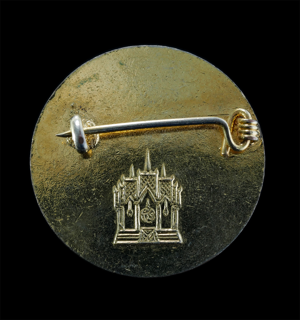 2.jpg - เหรียญเข็มกลัด พระครูปกาสิตพรหมคุณ วัดจันทร์ศรัทธาพุทธาราม อ.กงไกรลาส จ.สุโขทัย เนื้อกะไหล่ทองลงยา พระเก่าสวย เหรียญใหญ่ สร้างน้อยหายาก | https://kamulet.in.th