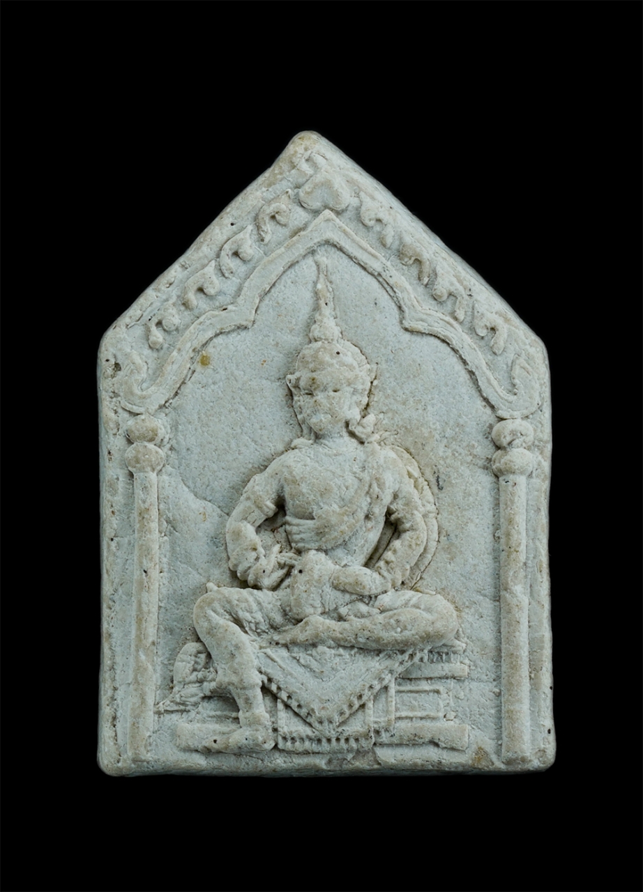 1.jpg - พระปรคนธรรพ พระอาจารย์สำราญ สนฺตมโน วัดสง่างาม อ.บางไทร จ.อยุธยา เนื้อผงพุทธคุณ ผงว่าน ฝังพลอย สวยเก่าสวย สร้างน้อย หายาก น่าเก็บสะสมบูชา | https://kamulet.in.th