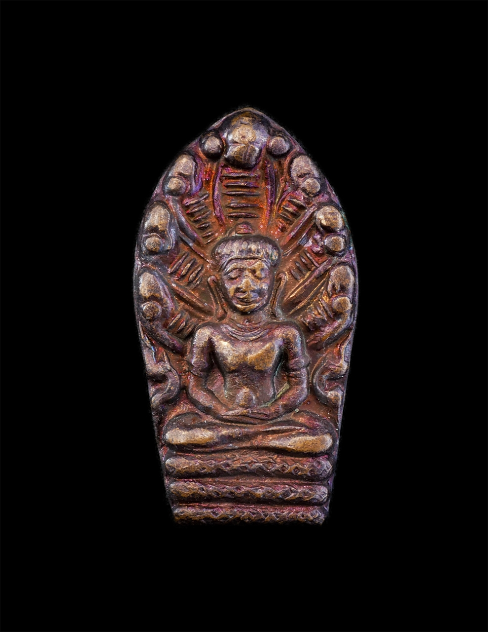 1.jpg - พระนาคปรกใบมะขามหลังยันต์ห้า หลวงปู่คร่ำ วัดวังหว้า อ.แกลง จ.ระยอง รุ่น อายุครบ 8 รอบ พ.ศ.2535 เนื้อทองแดง พระเก่าสวย หลวงปู่คร่ำ ยโสธโร หรือ หลวงปู่ค [..] | https://kamulet.in.th