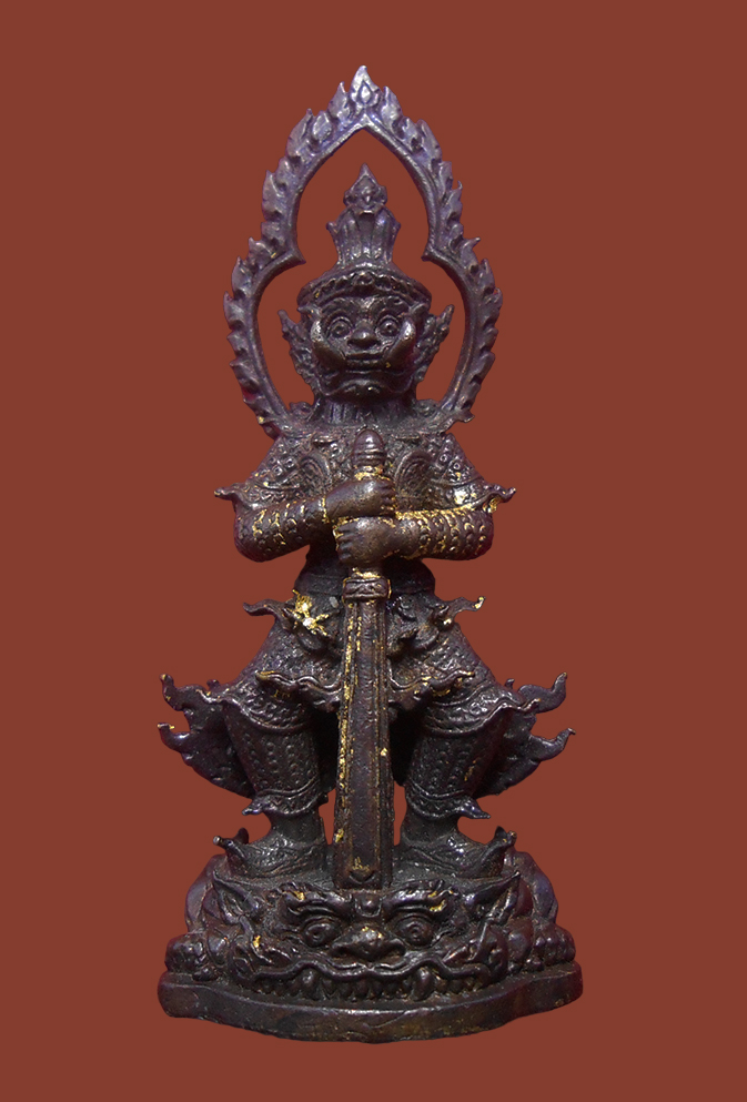 1.jpg - รูปหล่อท้าวเวสสุวรรณ หลวงพ่อหวั่น วัดคลองคูณ จ.พิจิตร รุ่นคลังสมบัติ หมายเลข 624 ปี2560 ปิดทองนำฤกษ์ เนื้อโลหะรมดำ | https://kamulet.in.th