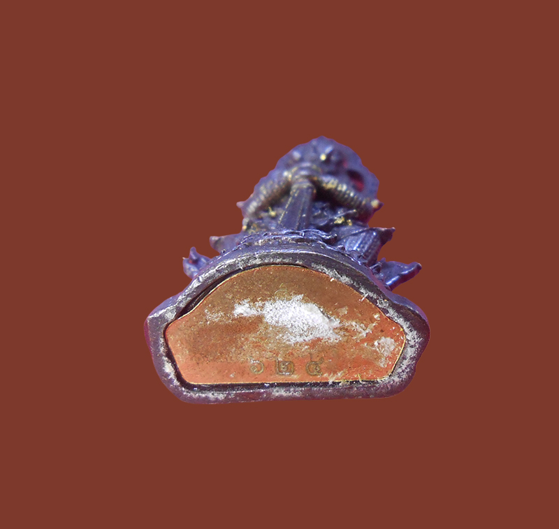 3.jpg - รูปหล่อท้าวเวสสุวรรณ หลวงพ่อหวั่น วัดคลองคูณ จ.พิจิตร รุ่นคลังสมบัติ หมายเลข 624 ปี2560 ปิดทองนำฤกษ์ เนื้อโลหะรมดำ | https://kamulet.in.th