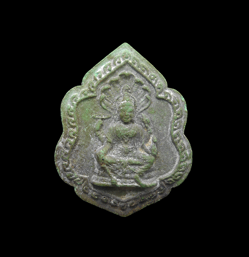 1.jpg - พระนารายณ์ เนื้อผงสีเขียว วัดโกรกแก้ววงพระจันทร์ ต.หนองไม้แก่น อ. แปลงยาว จ.ฉะเชิงเทรา หลวงปู่ทิม วัดละหารไร่ ปลุกเสก ปี2515-2516 (องค์ที่ 1) | https://kamulet.in.th