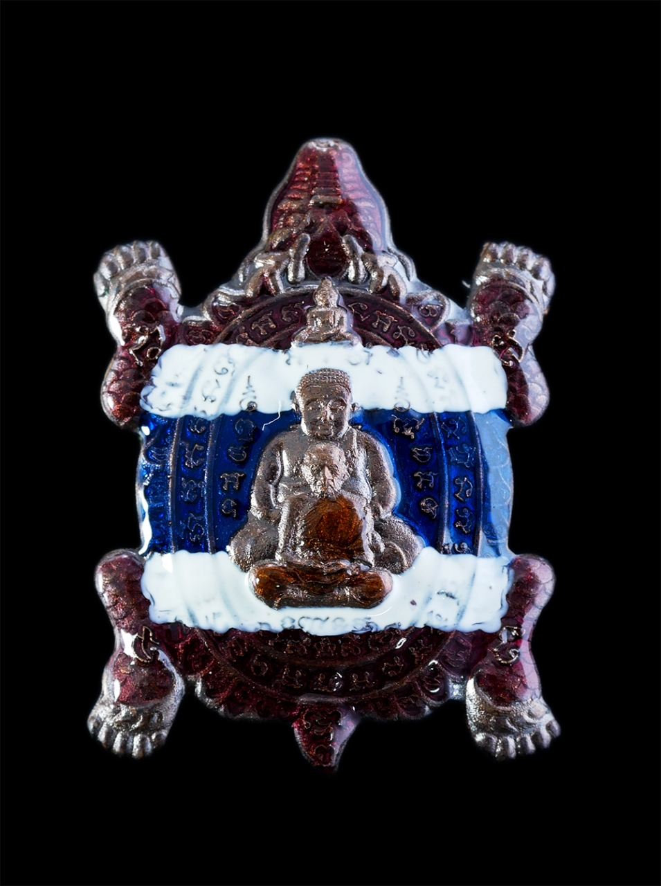 1.jpg - เหรียญพญาเต่าเรือน หลังมังกรคู่ รวยทรัพย์ 100 ปี พ.ศ.2565 หลวงพ่อพัฒน์ วัดห้วยด้วน จ.นครสวรรค์ เนื้อทองแดงลงยาสีธงชาติ หมายเลข 136 | https://kamulet.in.th