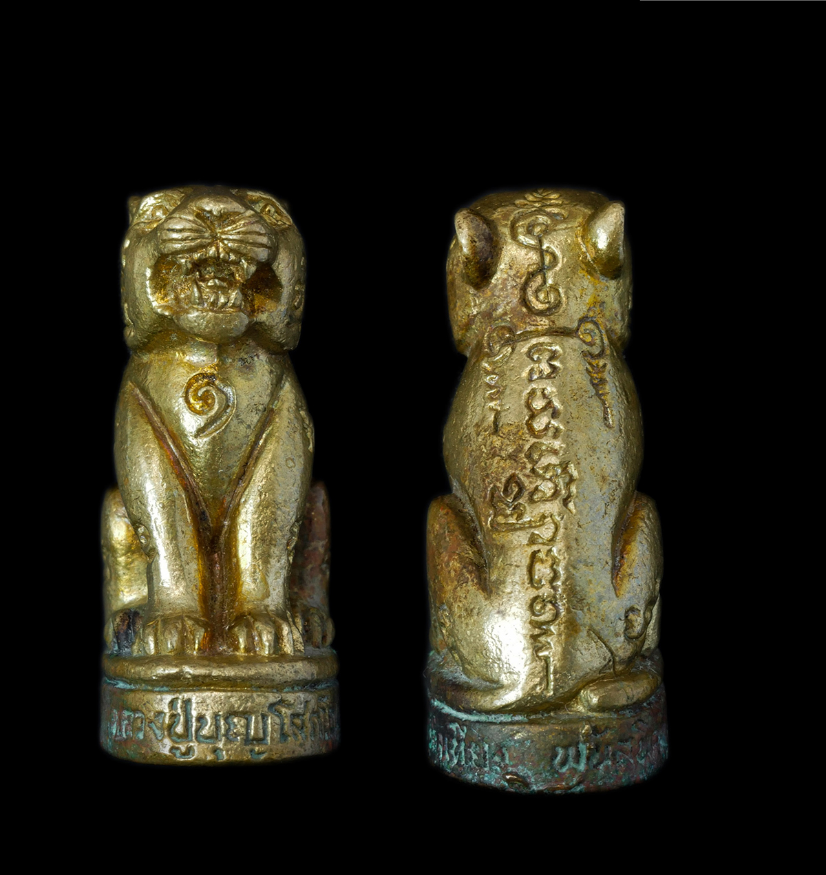 2.jpg - เสือหลวงปู่บุญ โสภโณ วัดทุ่งเหียง อ.พนัสนิคม จ.ชลบุรี เนื้อกะไหล่ทองอุุดผง ตอกโค๊ต บุญ  | https://kamulet.in.th