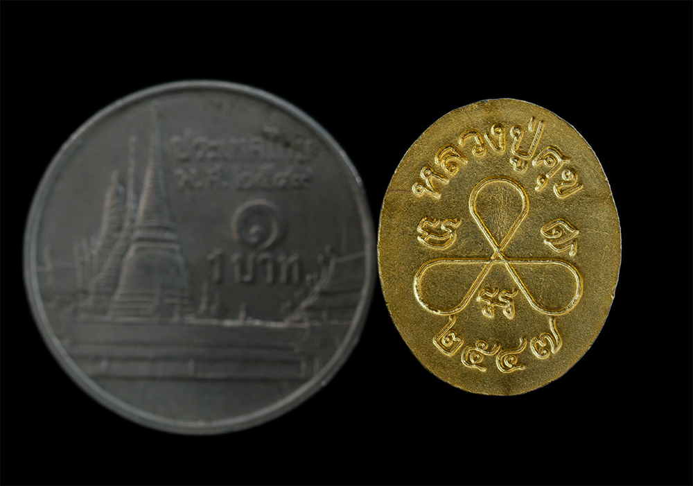 4.jpg - เหรียญเม็ดแตง หลวงปู่ศุข เกสโร(พระครูวิมลคุณากร) วัดปากคลองมะขามเฒ่า อ.วัดสิงห์ จ.ชัยนาท ปี2547 เนื้อกะไหล่ทอง พระสวย มวลสารดี พิธีใหญ่ น่าเก็บสะสมบูช [..] | https://kamulet.in.th