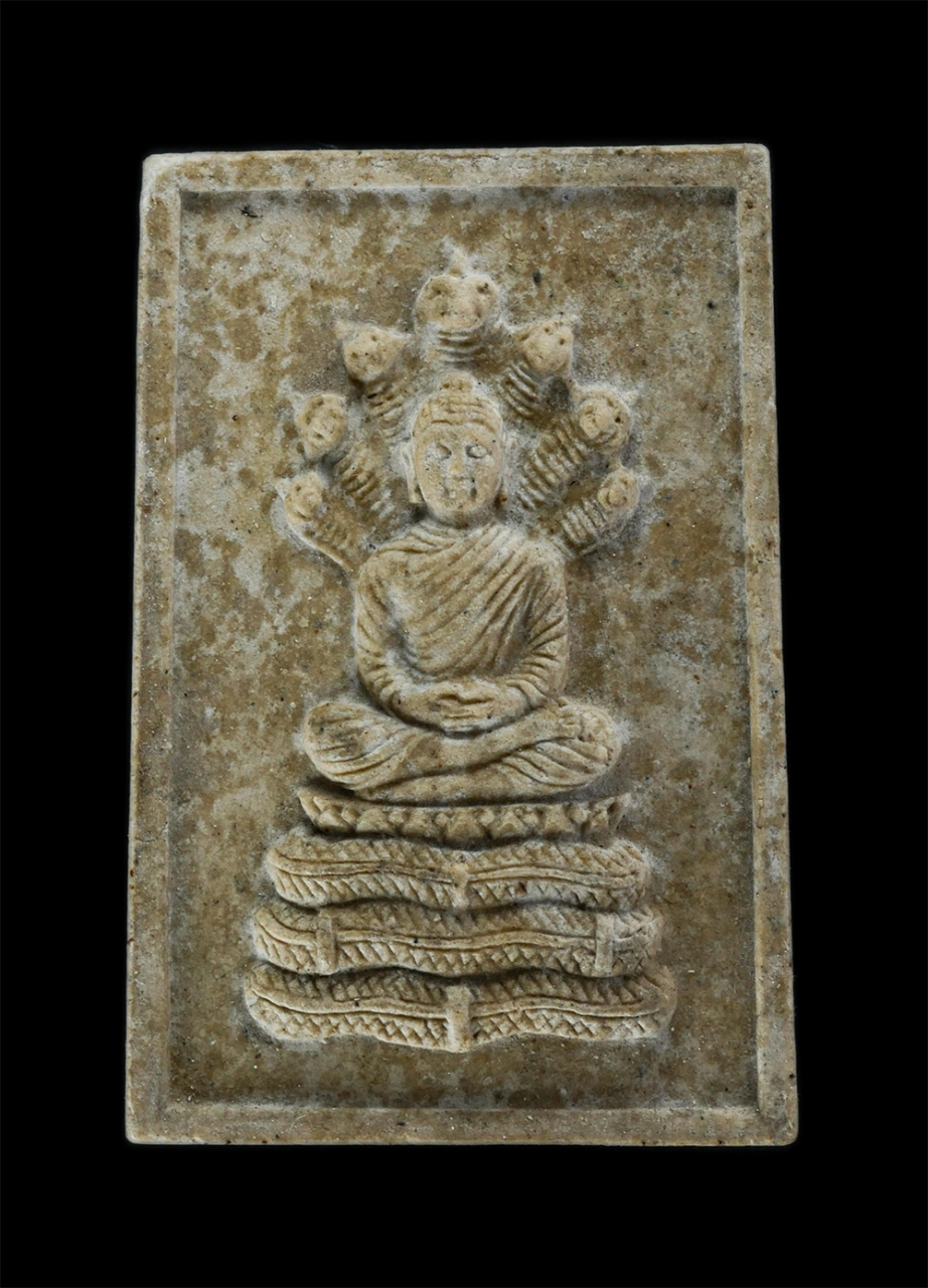 1.jpg - พระสมเด็จนาคปรก หลวงปู่ครูบาบุญปั๋น ธมฺมปญฺโญ วัดร้องขุ้ม อ.สันป่าตอง จ.เชียงใหม่ รุ่นอายุวัฒนมงคล 88 ปี พ.ศ. 2538 เนื้อผงพุทธคุณ ผงว่าน พระเก่าสวย มว [..] | https://kamulet.in.th