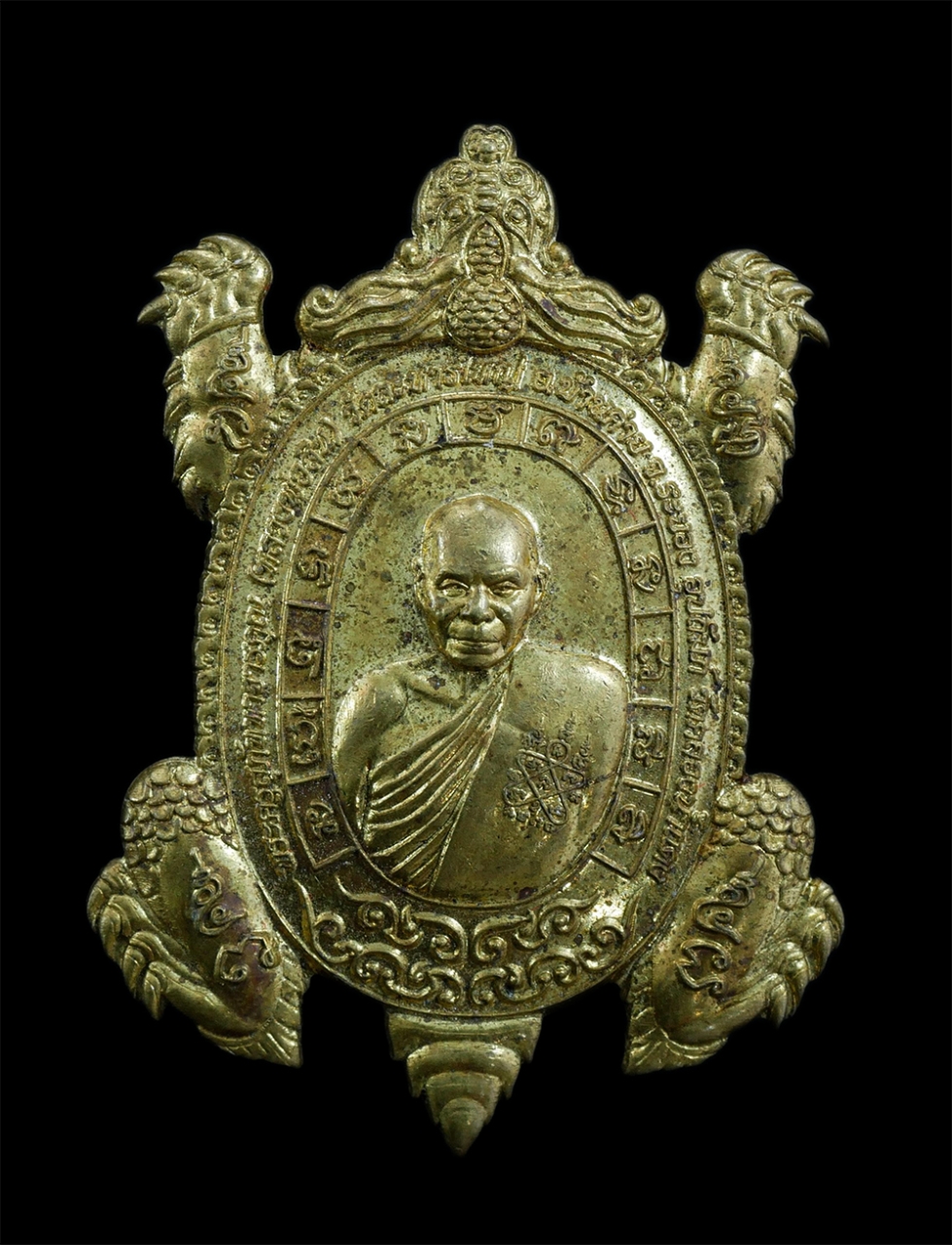 1.jpg - เหรียญพญาเต่ามังกร รุ่นเศรษฐีสุขใจ หลวงพ่อสิน(พระครูสุภัททาจารคุณ) วัดละหารใหญ่ อ.บ้านค่าย จ.ระยอง พ.ศ.2563 เนื้อทองฝาบาตร หลวงพ่อสิน ผู้สืบทอดพุทธาคม [..] | https://kamulet.in.th