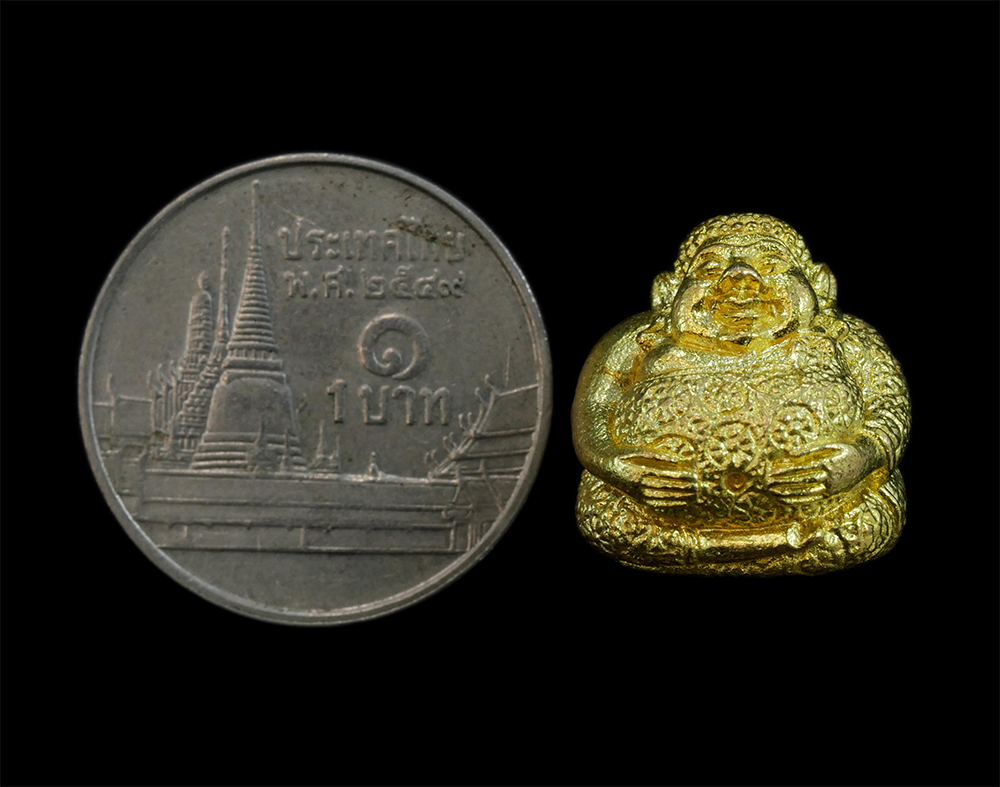 4.jpg - ลูกอมพระสังกัจจายน์ อุดกริ่งรุ่นแรก หลวงพ่อเพี้ยน วัดเกริ่นกฐิน จ.ลพบุรี ปี2553 เนื้อทองผสม พระเก่าสวย | https://kamulet.in.th