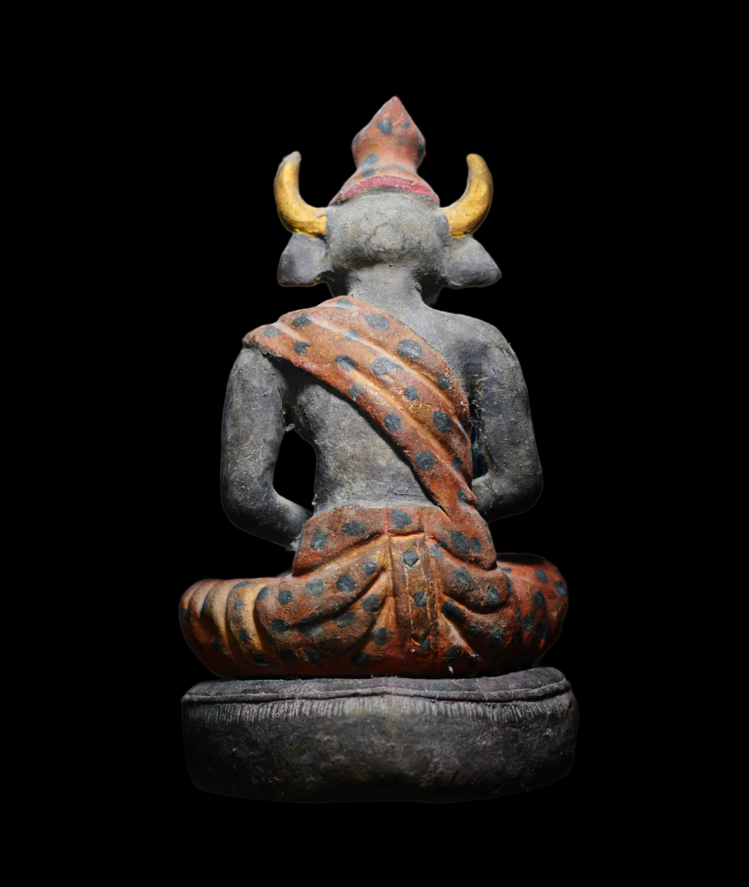 2.jpg - พระฤาษีนนทิ (ฤาษีตาวัวหรือหน้าวัว) เนื้อดิน เนื้อวาน ขนาดหน้าตัก 5 นิ้ว สภาพเก่า | https://kamulet.in.th