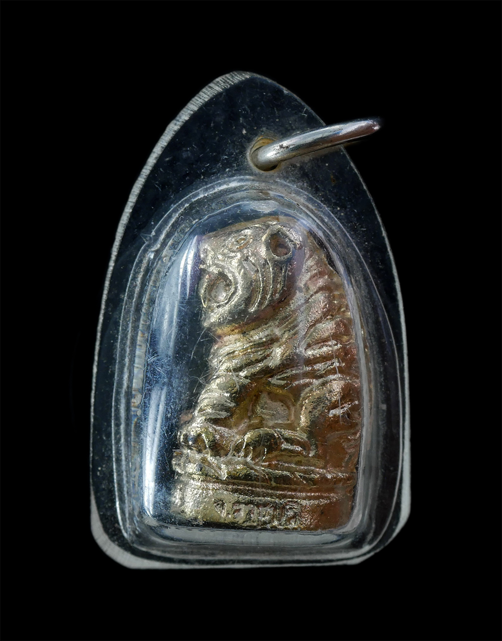 1.jpg - เสือหล่อโบราณ หลวงพ่อหวล ขันติสาโร วัดชาวเหนือ ต.บ้านไร่ อ.ดำเนินสะดวก จ.ราชบุรี เนื้อทองผสม เสือเก่าสวย | https://kamulet.in.th