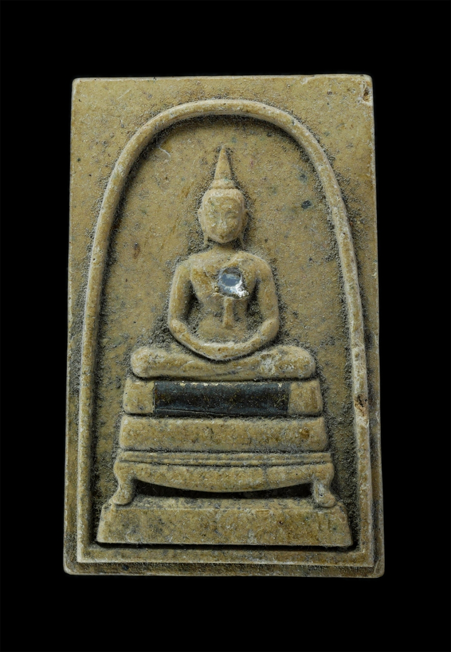 1.jpg - พระสมเด็จ ชินบัญชร หลวงพ่อส่วน ปริมุติโต พิมพ์พระประทาน หลังยันต์ 5 วัดหนองคล้า อ.ศรีราชา จ.ชลบุรี สร้างปี 2558 เนื้อผงพุทธคุณ ผงว่าน ฝังตะกรุด ฝังพลอ [..] | https://kamulet.in.th