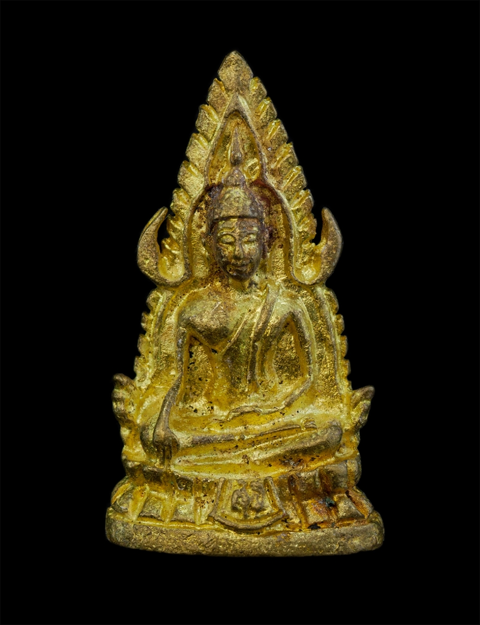 1.jpg - รูปหล่อพระพุทธชินราช เนื้อทองทิพย์ พระเก่าสวย มวลสารดี | https://kamulet.in.th