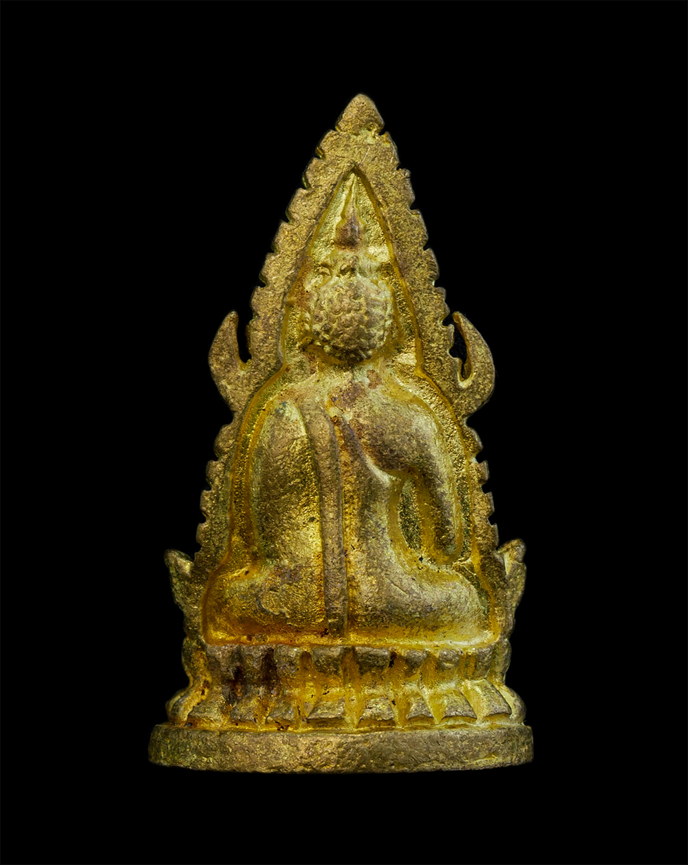 2.jpg - รูปหล่อพระพุทธชินราช เนื้อทองทิพย์ พระเก่าสวย มวลสารดี | https://kamulet.in.th