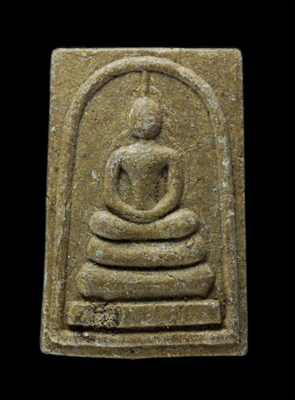 1.jpg - พระสมเด็จเนื้อผงพุทธคุณ ผสมว่าน ฝังตะกรุด หลังเรียบ พระเก่าสวย มวลสารดี | https://kamulet.in.th