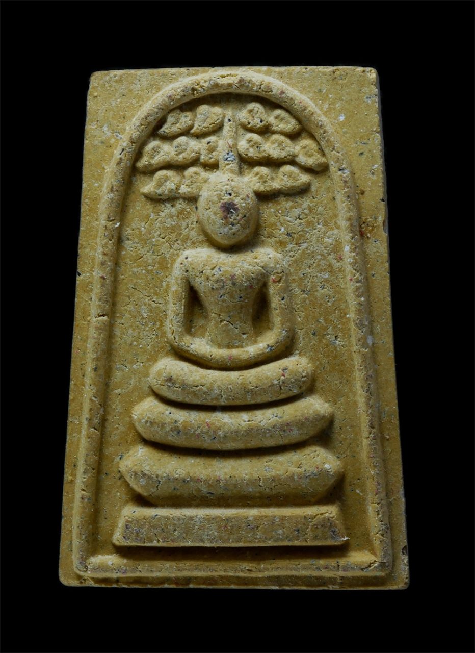 1.jpg - พระสมเด็จปรกโพธิ์ หลังใบโพธิ์ เนื้อผงพุทธคุณผสมว่าน เนื้อผงเก่าสวย | https://kamulet.in.th