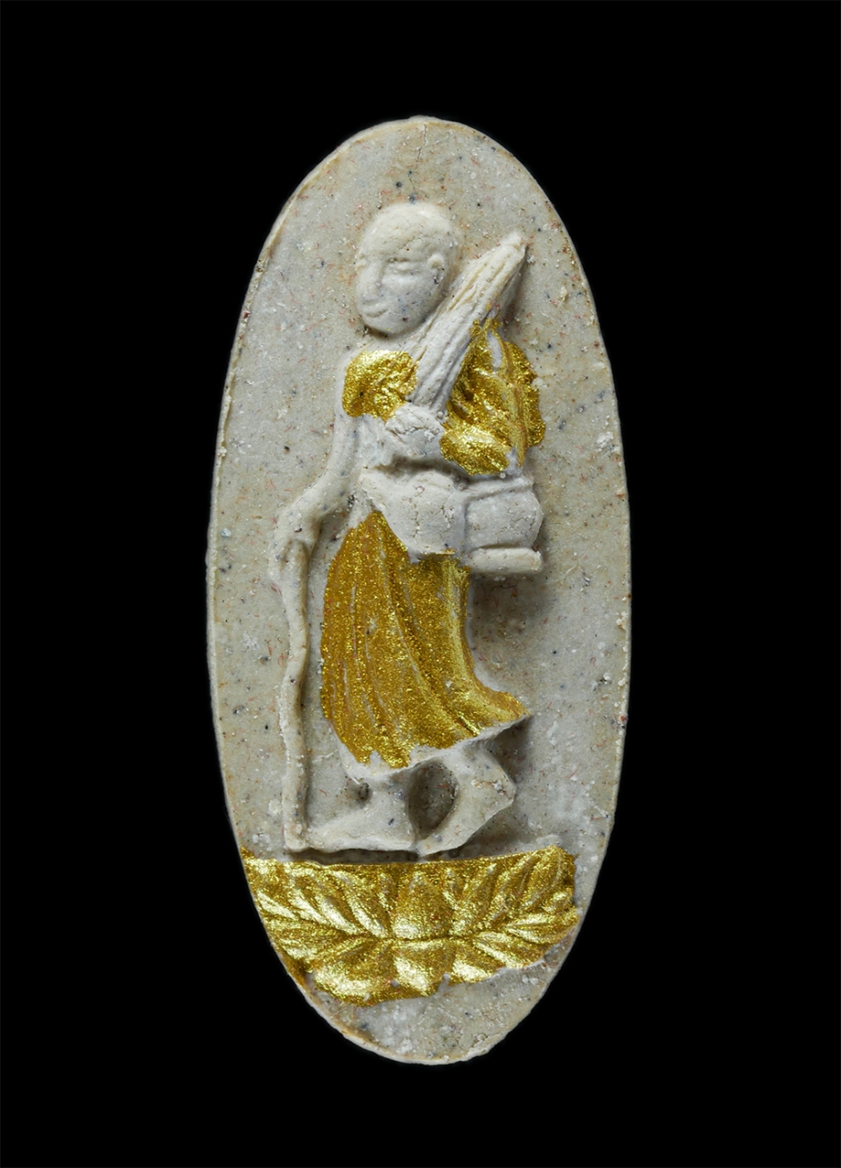 1.jpg - พระสีวลี ไปดีมาดี เสริมบารมีโชคลาภ มวลสารมงคลผงจินดามณี ฝังแร่โคตรเศรษฐี หลวงพ่อไสว สุขวโร วัดบัวขวัญ วัดอารามหลวง จ.นนทบุรี ปี2538 เนื้อผงพุทธคุณ ผงว [..] | https://kamulet.in.th