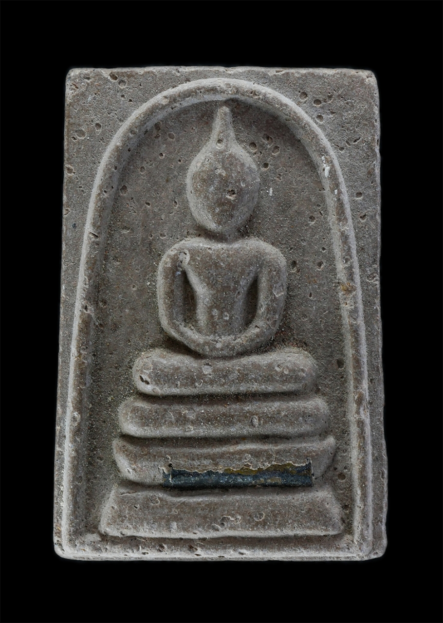 1.jpg - พระสมเด็จเนื้อผง ผสมผงว่าน สีน้ำตาลฝังตะกรุด หลับเรียบ พระเก่าเนื้อสวย มวลสารดี | https://kamulet.in.th