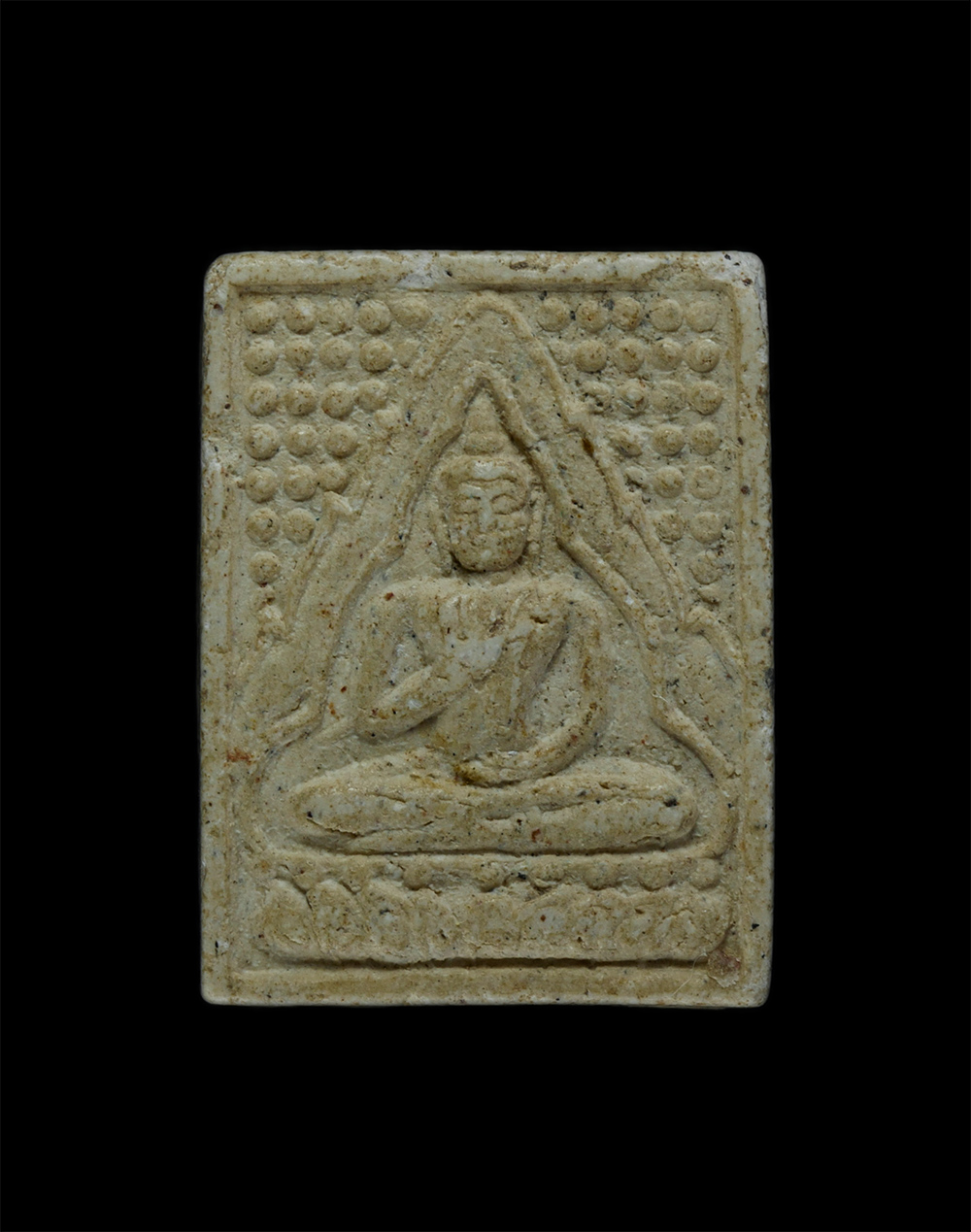 1.jpg - พระผงของขวัญ หลังยันต์ห้า เนื้อผงเก่า ​ | https://kamulet.in.th