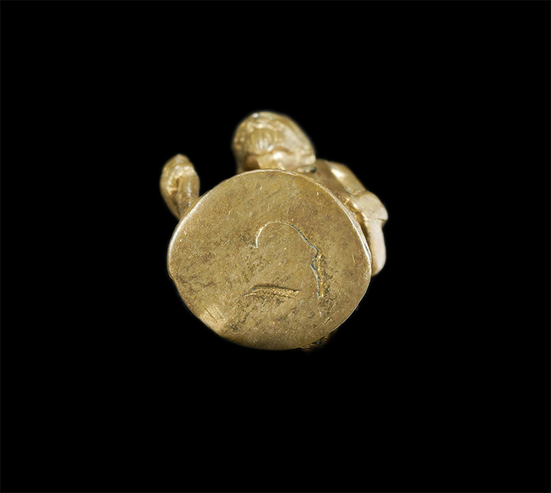 7.jpg - ชูชกเพิ่มพูนทรัพย์ เนื้อโลหะอาถรรพ์ หลวงพ่อสมพงษ์ วัดใหม่ปิ่นเกลียว จ.นครปฐม (ยุคแรกสร้างประมาณปี 2546) | https://kamulet.in.th