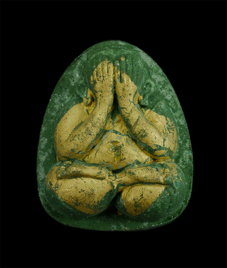 3.jpg - พระปิดตายันต์ดวงเล็ก หลวงปู่โต๊ะ เนื้อผงเขียว ปิดทองในพิมพ์ เลข97 พิมพ์เล็ก ปี2565 วัดถ้ำสิงโตทอง จ.ราชบุรี วัตถุประสงค์เพื่อถวายจัดสร้างหลวงปู่โต๊ะอง [..] | https://kamulet.in.th