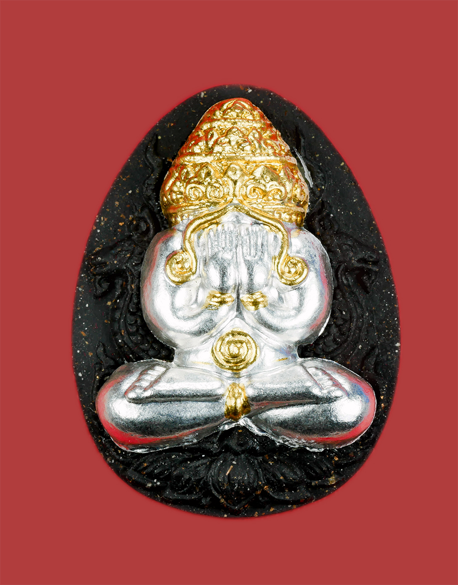 3.jpg - พระปิดตาพังพะกาฬ หน้ากากเงิน กูให้รรวย หลวงปู่อิ่ม ปญฺญาวุโธ (พระราชมงคลวชิรปัญญา ) วัดทุ่งนาใหม่ จ.นครศรีธรรมราช เลข76 ปี2566  | https://kamulet.in.th