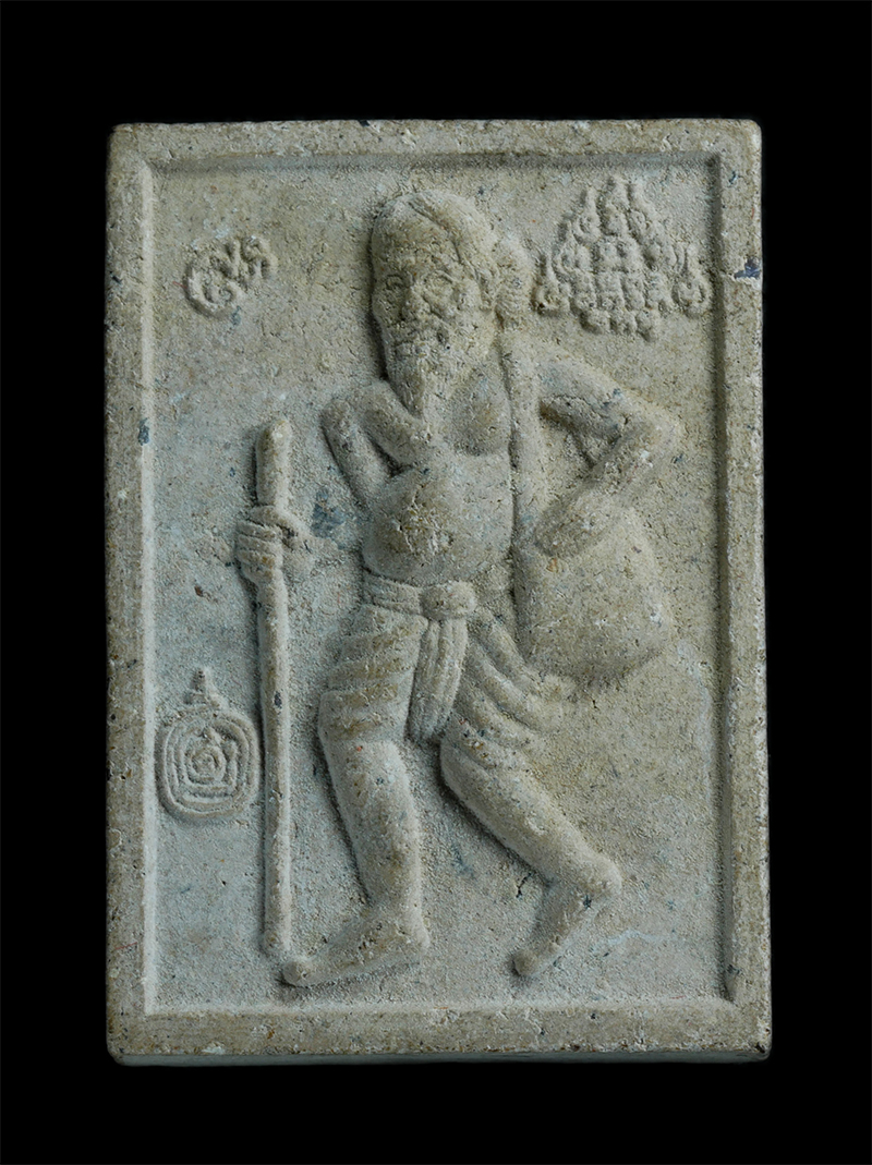 1.jpg - พระผงชูชก มหาลาภ ครูบาเจ้าบุญเลิญ วัดเขาปกล้น จ.ลพบุรี เนื้อผงพุทธคุณ ผงว่าน (องค์ที่1) | https://kamulet.in.th