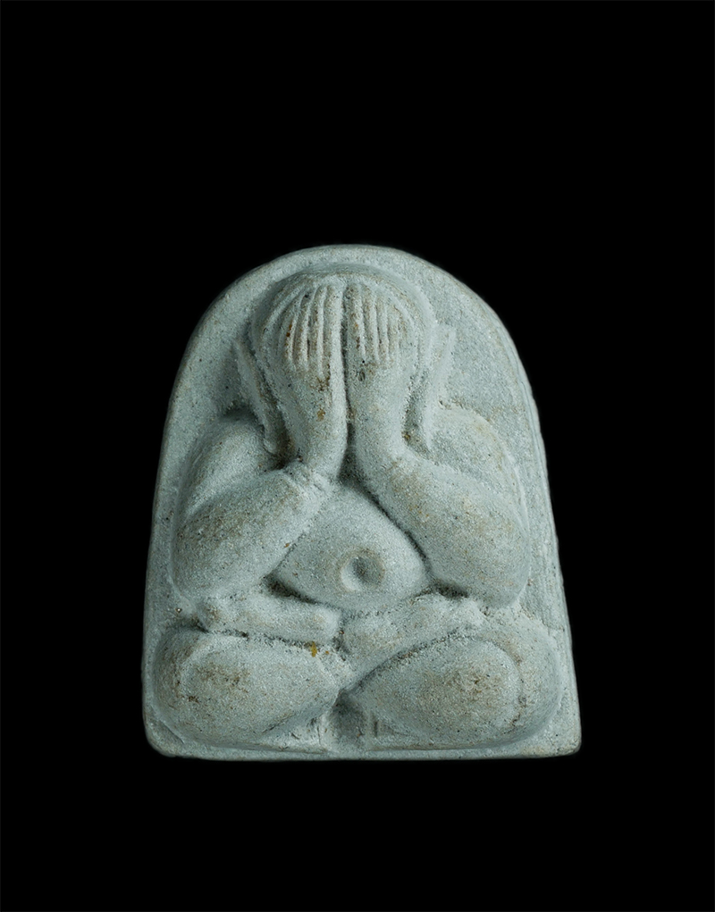 1_0.jpg - พระปิดตามหาลาภ หลังยันต์ใบพัด หลวงพ่อม่น ธมฺมจินโน วัดเนินตามาก จ.ชลบุรี หลังยันต์ เนื้อผงพุทธคุณ ผงว่าน พระเก่าสวย | https://kamulet.in.th