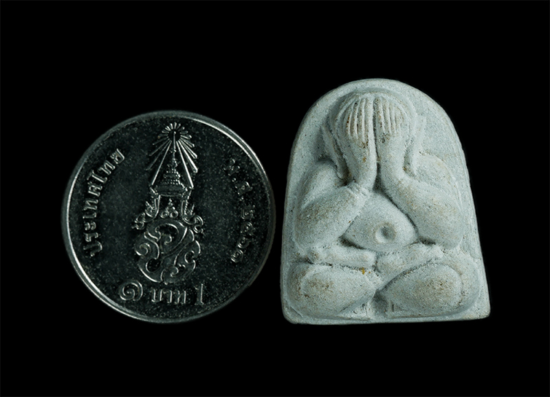 2.jpg - พระปิดตามหาลาภ หลังยันต์ใบพัด หลวงพ่อม่น ธมฺมจินโน วัดเนินตามาก จ.ชลบุรี หลังยันต์ เนื้อผงพุทธคุณ ผงว่าน พระเก่าสวย | https://kamulet.in.th