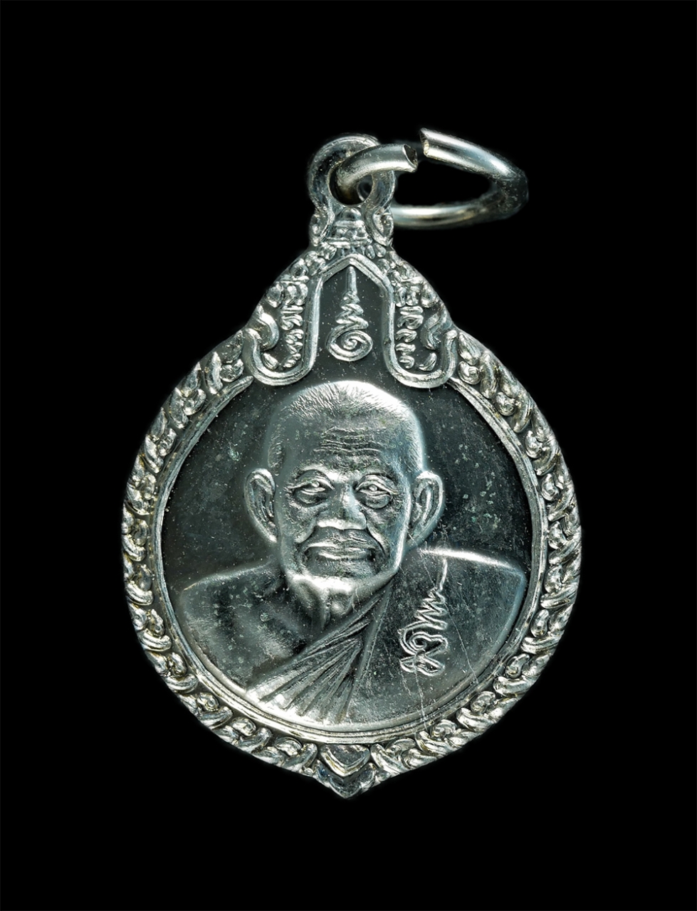 1.jpg - เหรียญหลวงปู่คร่ำ ยโสธโร(พระมงคลศีลาจารย์) วัดวังหว้า อ.แกลง จ.ระยอง ปี2538 เนื้อกะไหล่เงิน เหรียญเก่าสวยสภาพดีมากน่าสะสม | https://kamulet.in.th