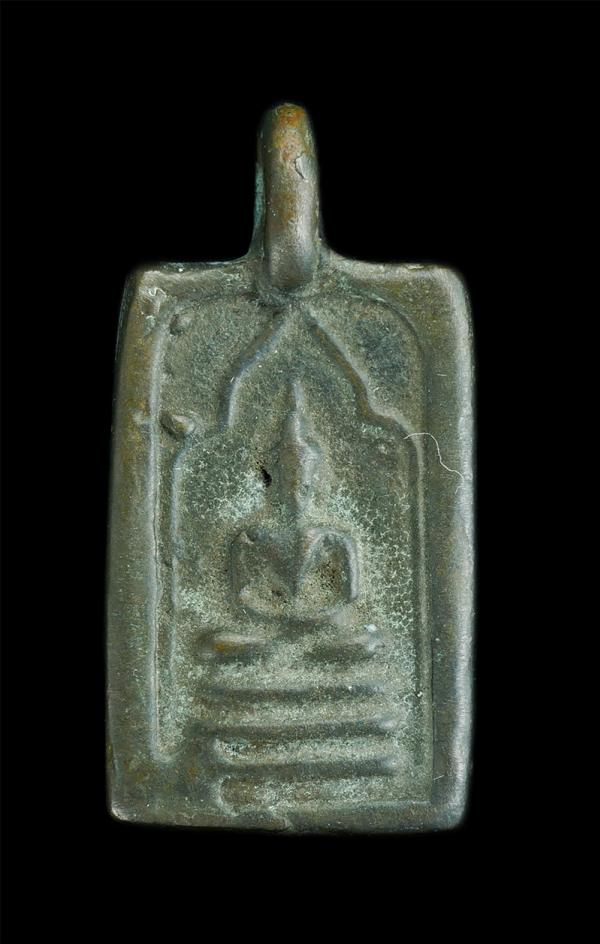 เหรียญหล่อพระพุทธพิมพ์2หน้า หลวงพ่อจง วัดหน้าต่างนอก เนื้อทองผสม ปี2494 ออกที่วัดห้วยสุวรรณ จ.สุพรรณบุรี | https://kamulet.in.th