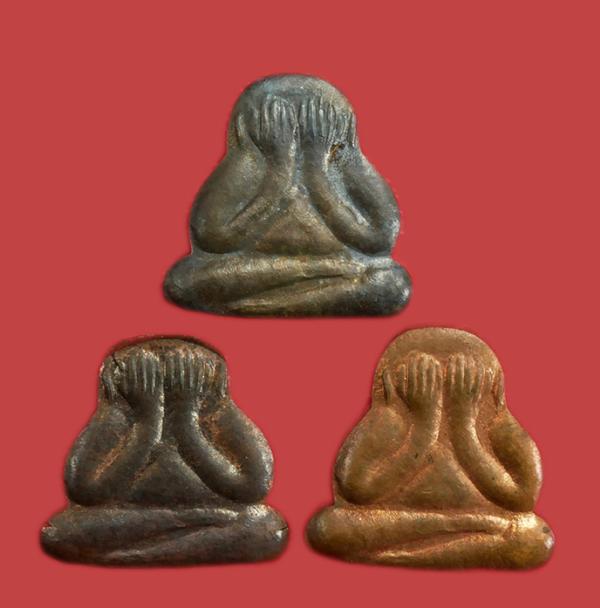 พระปิดตาแซยิด ปี2535 หลวงปู่ม่น ธัมมจิณโณ(พระครูสุจิณธรรมวิมล) วัดเนินตามาก ต.โคกเพลาะ อ.พนัสนิคม จ.ชลบุรี พระเกจิอาจารย์ชื่อดัง จ [..] | https://kamulet.in.th