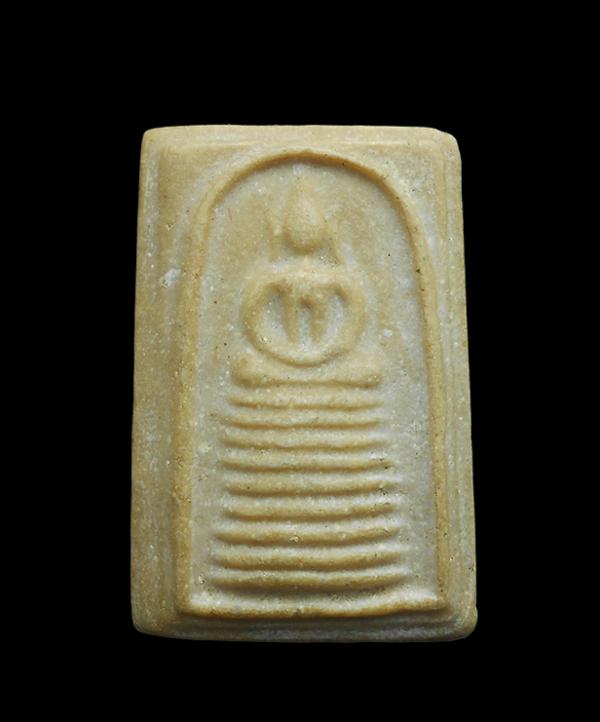 พระสมเด็จหลวงพ่อกวย พิมพ์วัดเกศไชโย เนื้อผงน้ำมัน | https://kamulet.in.th