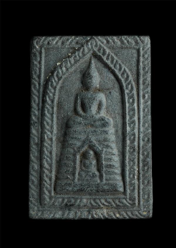 สมเด็จหลวงพ่อจ้อย หลังยันต์เฑาะว์ พิมพ์หายาก เนื้อผงพุทธคุณ ผงว่าน ผงใบลาน วัดพนานิคม(เขามะพูด) อ.นิคมพัฒนา(อ.บ้านค่าย) จ.ระยอง | https://kamulet.in.th