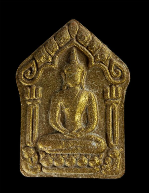 พระขุนแผนผงพรายกุมารยันต์นะอกแตก”หัวใจขุนแผน” หลวงพ่อสิน(พระครูสุภัททาจารคุณ) วัดละหารใหญ่ อ.บ้านค่าย จ.ระยอง ปี2558 | https://kamulet.in.th