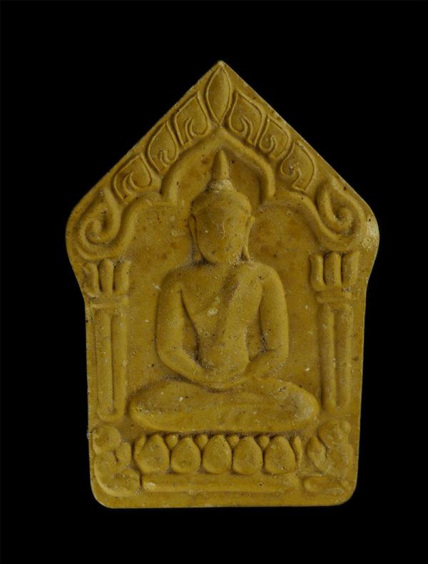 ขุนแผนผงพรายกุมาร ผงว่าน รุ่นเทพประทานพร หลวงปู่เกลี้ยง มนุญฺโญ (พระครูพิศิษฐชโลปการ) วัดเนินสุทธาวาส ชลบุรี ปี2557 (องค์ที่4) | https://kamulet.in.th