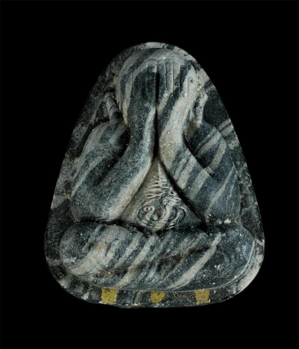 พระปิดตาพิมพ์ปลดหนี้ หลวงพ่อพัฒน์ รุ่น”เฮง” ปี2566 เนื้อราย ตะกรุดเงิน 3 ดอก ปิดทอง เลข167 | https://kamulet.in.th