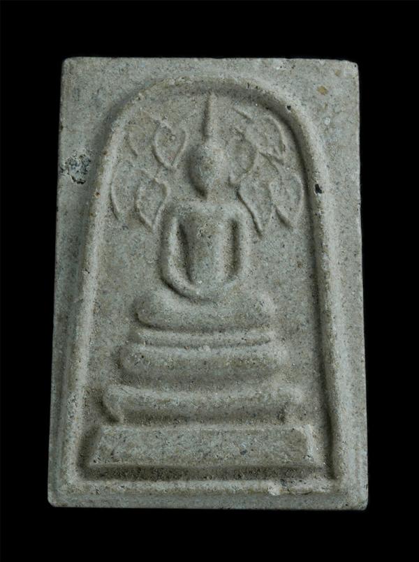 พระสมเด็จปรกโพธิ์ หลังหลวงพ่อมอญ วัดแกลงบน จ.ระยอง รุ่นเสาร์ 5 | https://kamulet.in.th