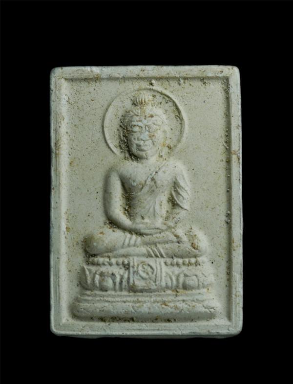 พระผงพุทธคุณ วัดป่าประดู่ จ.ระยอง 2544 หลังยันต์ ๕ มวลสารดี(องค์ที่1) | https://kamulet.in.th