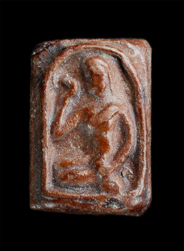 แม่นางกวักหลังกาบหมาก หลวงพ่อทาบ วัดกระบกขึ้นผึ้ง อ.บ้านค่าย จ.ระยอง พระเก่าสวย | https://kamulet.in.th