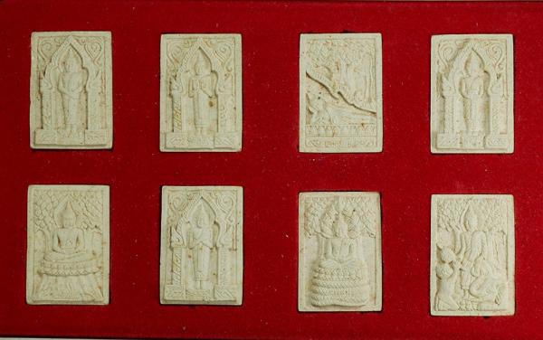 พระประจำวัน 7 วัน 8 พิมพ์ รุ่นรวมพลังวัน เรียกทรัพย์กลับมา วัดนพรัตนาราม อ.หนองเสือ จ.ปทุมธานี ปี2541 พระสวยนามเป็นมงคลพร้อมกล่องเ [..] | https://kamulet.in.th