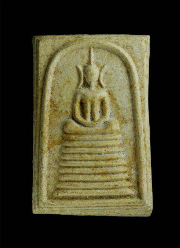 พระสมเด็จเกศไชโย 9 ชั้น หลวงพ่อไว วัดโปร่งแค จ.ลพบุรี ปี2537 ที่ระลึกงานผูกพัทธสีมา เนื้อผงพุทธคุณ ผงว่าน พระเก่าสวย | https://kamulet.in.th