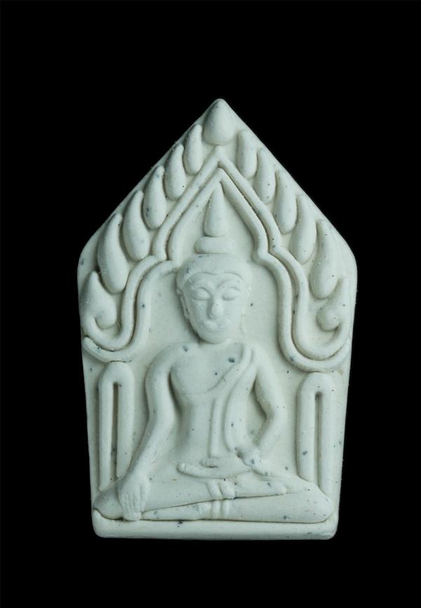 พระขุนแผน มหาเศรษฐี หลวงปู่ธูป ญาณวโร วัดลาดน้ำขาว จังหวัดสุพรรณบุรี เนื้อผงพุทธคุุณ ผงว่าน(1/2) | https://kamulet.in.th