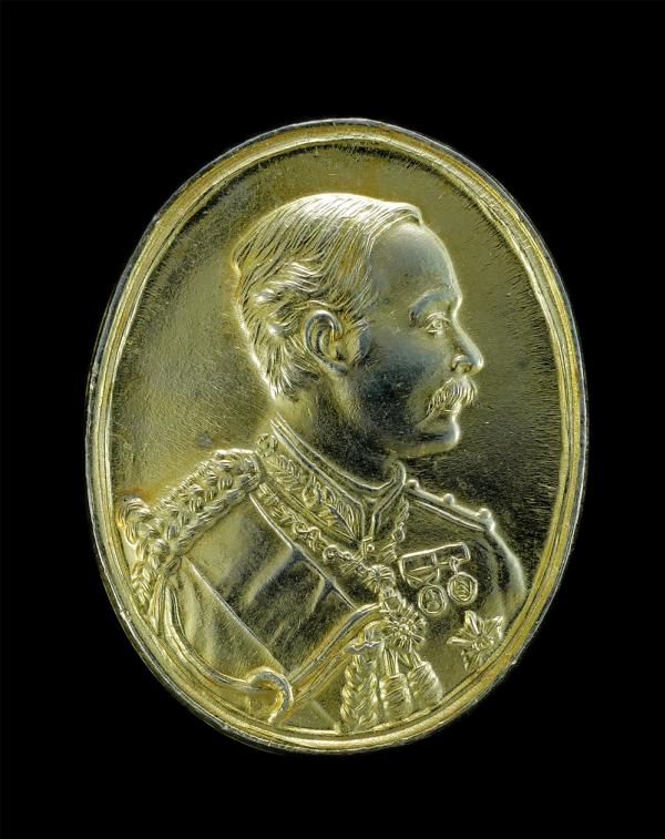 เหรียญ ร.5 ครบรอบ 350ปี วัดพระพุทธบาท จ.สระบุรี สร้างปี2517 พิธีใหญ่ หลวงปู่โต๊ะ หลวงพ่อกวย และอีกสุดยอดเกจิแห่งยุคหลายท่ารร่วมปลุ [..] | https://kamulet.in.th