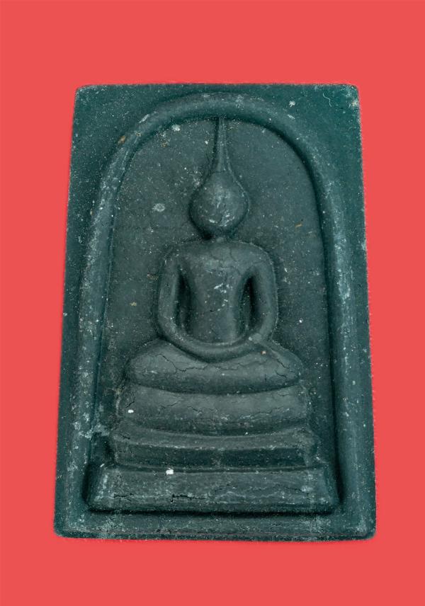 พระสมเด็จนพคุณ รุ่น1 เลื่อนสมณศักดิ์ หลวงพ่อนพ อนิญชิโต (พระครูพิสุทธิญาณโสภณ) วัดหนองไร อ.ปลวกแดง จ.ระยอง ปี2559 เนื้อผงพุทธคุณ ผ [..] | https://kamulet.in.th