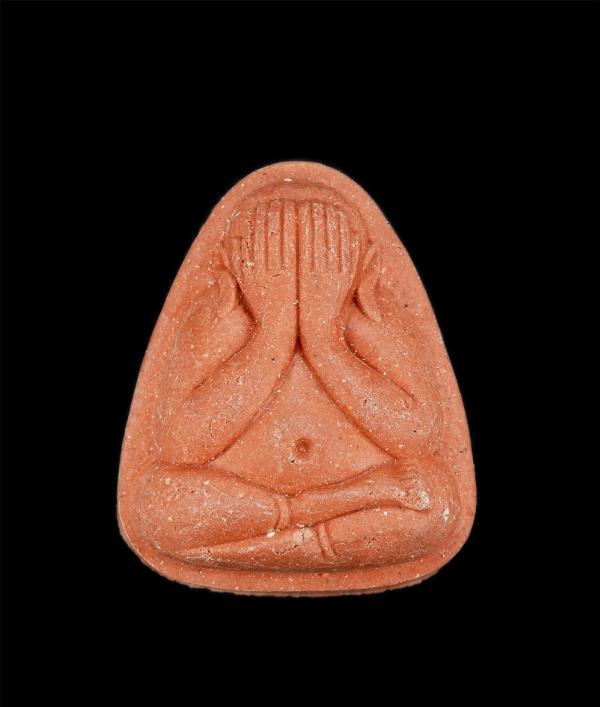 พระปิดตาเลื่อนสมณศักดิ์ รุ่น1 อาจารย์นพ(พระครูพิสุทธิญาณโสภณ) วัดหนองไร่ อ.ปลวกแดง จ.ระยอง ปี2559 เนื้อผงพุทธคุณ ผงว่านสีแดงสวยงาม [..] | https://kamulet.in.th